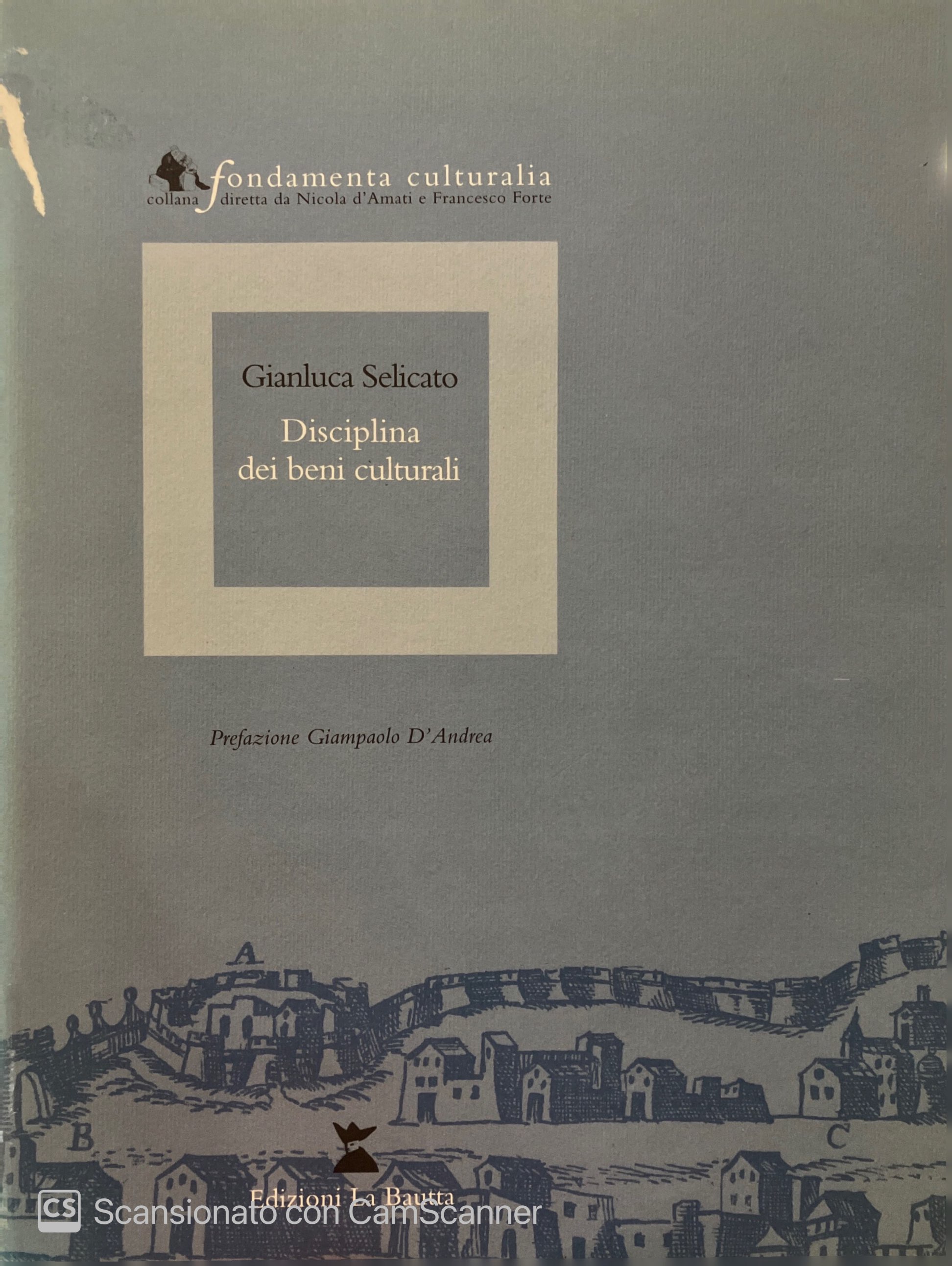 DISCIPLINA DEI BENI CULTURALI